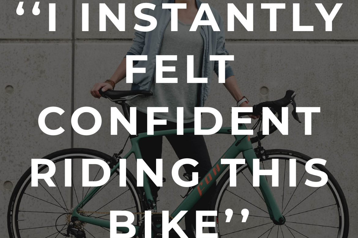 Confident riding this bike | Fons Bikes 